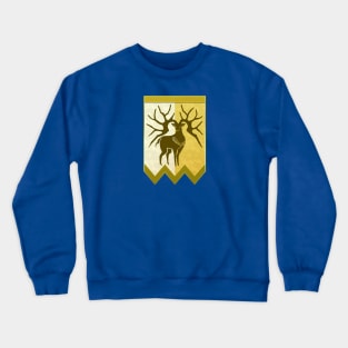 Golden Deer Emblem Crewneck Sweatshirt